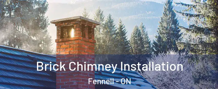  Brick Chimney Installation Fennell - ON