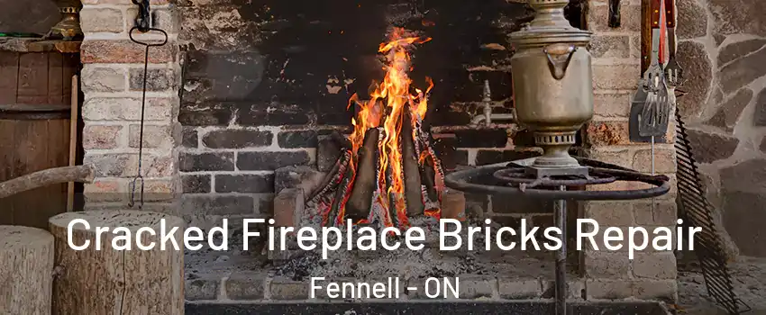  Cracked Fireplace Bricks Repair Fennell - ON