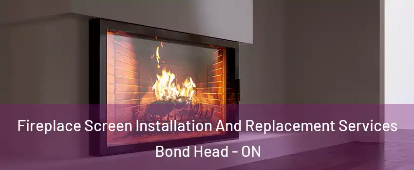 Fireplace Screen Installation And Replacement Services Bond Head - ON