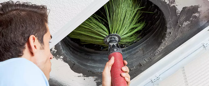 Clogged Air Duct Cleaning Process in Bradford, ON