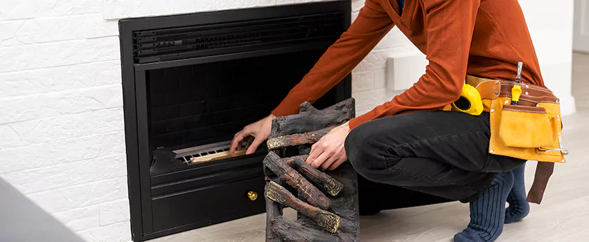 Metal Fireplace Installation in Fishers Corners, Ontario