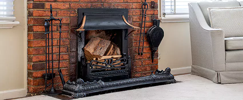 Vintage-style Fireplace Redesign in Bradford, Ontario