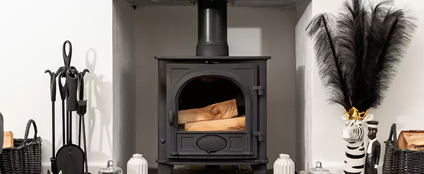 Thelin Hearth Products Providence Pellet Insert Fireplace Installation in Fishers Corners, ON