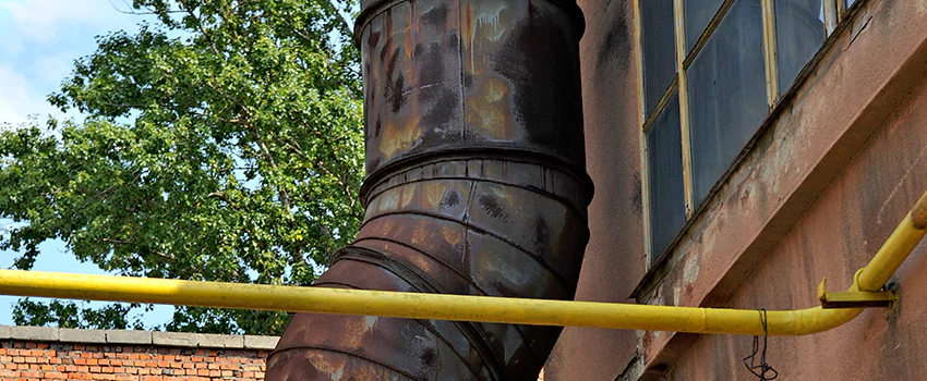 Lightning Protection Installation System for Industrial Chimneys in Fishers Corners, Ontario