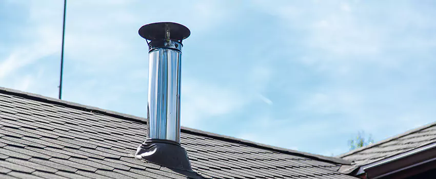 Outdoor Metal Chimney Installation in Fishers Corners, Ontario