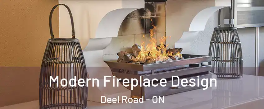  Modern Fireplace Design Deel Road - ON