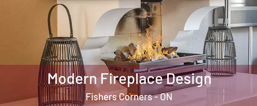  Modern Fireplace Design Fishers Corners - ON
