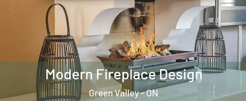  Modern Fireplace Design Green Valley - ON