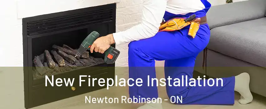 New Fireplace Installation Newton Robinson - ON