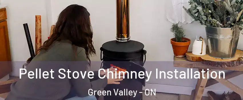  Pellet Stove Chimney Installation Green Valley - ON